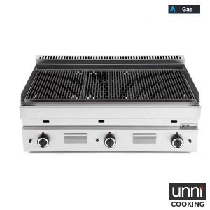 Gastro Gas-Grillplatte G65GP40B für Gewerbeküche - InGastro Equipment