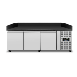 Gastro Kühlschrank PZ3600TN Schwarz InGastro Equipment
