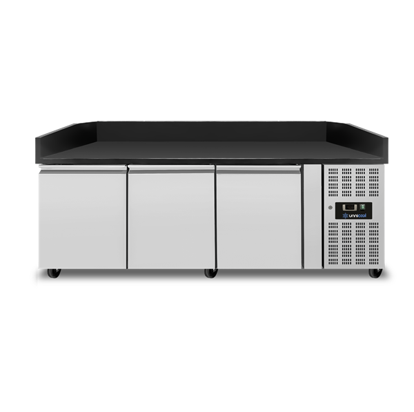 Gastro Kühlschrank PZ3600TN Schwarz InGastro Equipment