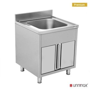 Edelstahl Küchenschrank SCK für professionelle Gastronomie - InGastro Equipment