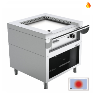 T-Dunstabzugshaube TPI-1 für Gastro-Kochblock - InGastro Equipment