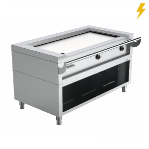 Teppanyakiplatte TPIE-2 für asiatische Gastronomie - InGastro Equipment