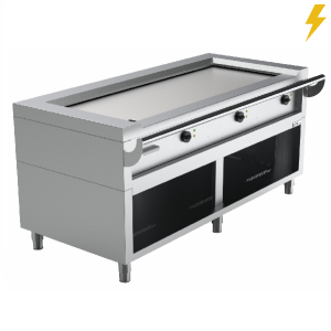 Teppanyakiplatte TPIE-3 für asiatische Gastronomie - InGastro Equipment