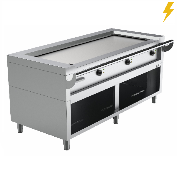 Teppanyakiplatte TPIE-3 für asiatische Gastronomie - InGastro Equipment