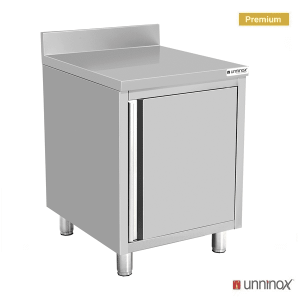 Edelstahl Schiebetürschrank 12 Fächer für Gastronomie - InGastro Equipment