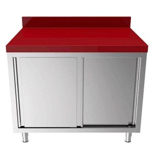 Edelstahl Fleischschneidetisch für Metzgerei und Gastronomie - InGastro Equipment