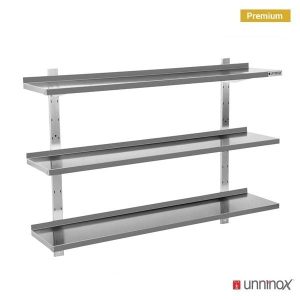 Wandregale 300 tief (dreifach) – L: 1600, T: 300, H: 1000